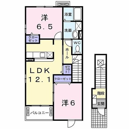 ユニゾンの物件間取画像